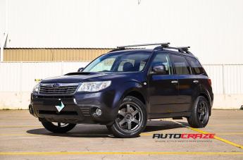 SUBARU FORESTER DRIFTER GUN METAL MATTE